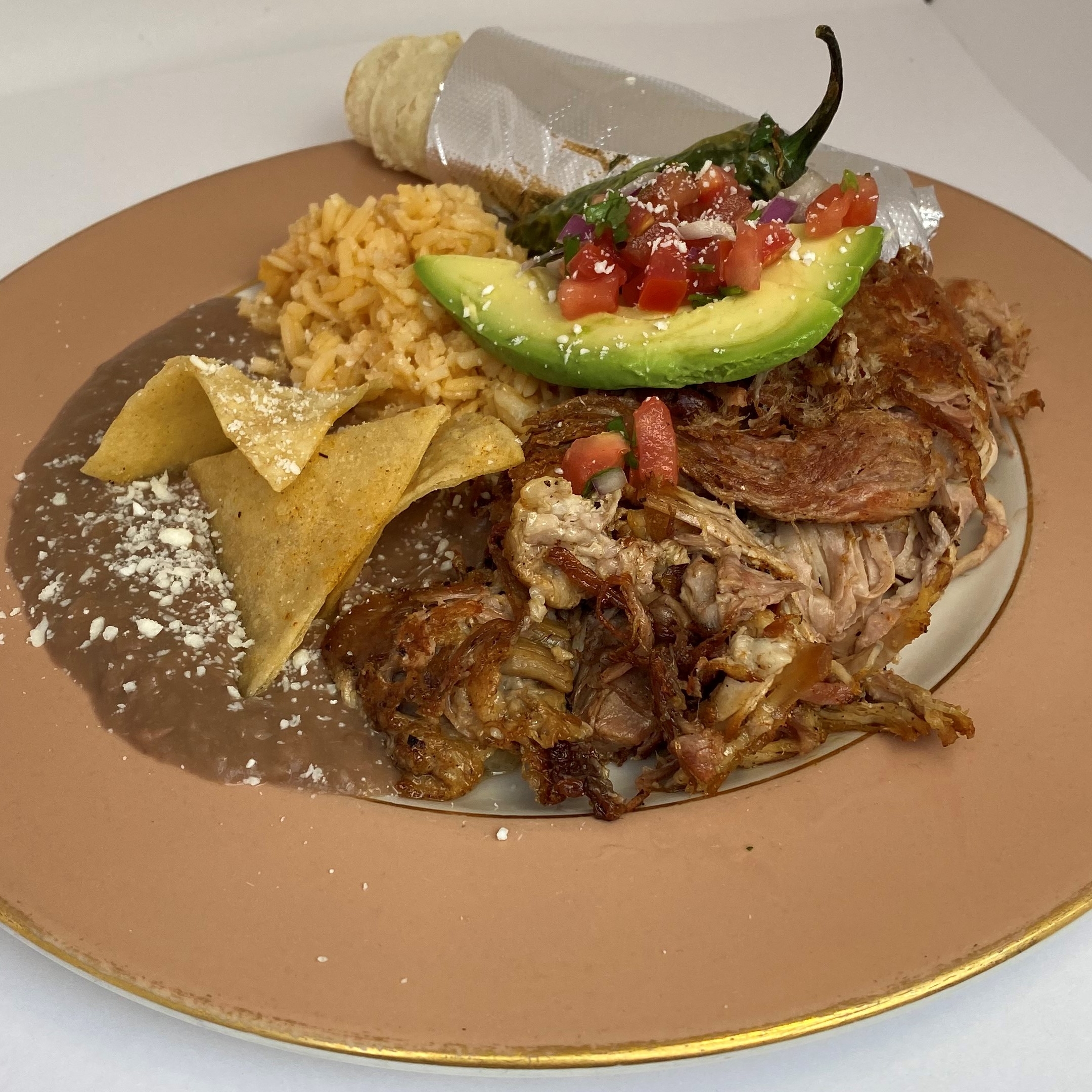 Carnitas Plate